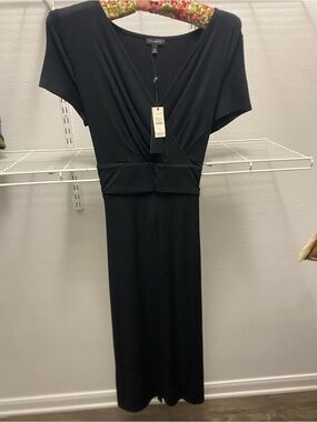 New with Tags Talbots Black Wrap Dress